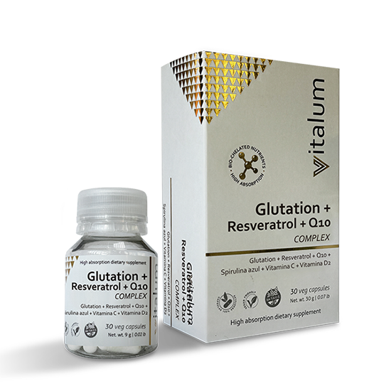 Glutation + Resveratrol + Q10 complex