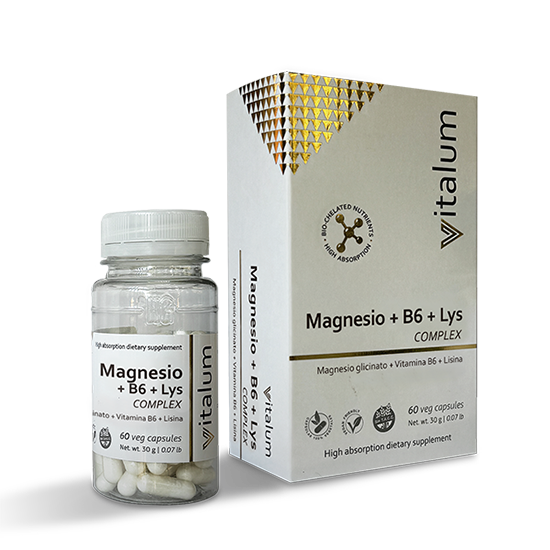 Magnesio + B6 + Lys